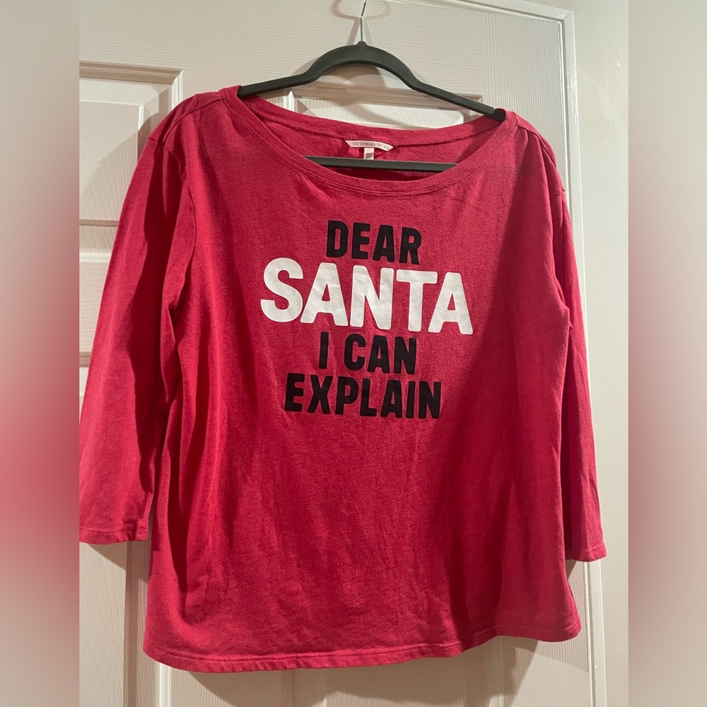 Victoria’s Secret size medium Santa’s top